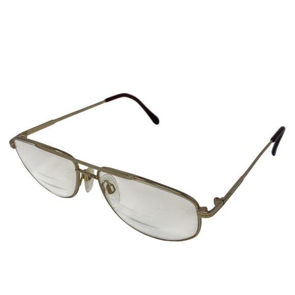 Essentials Other - VTG Essentials Eyeglasses EN5665 Gunmetal Full Rim Aviator 56-15-140 Frames Only